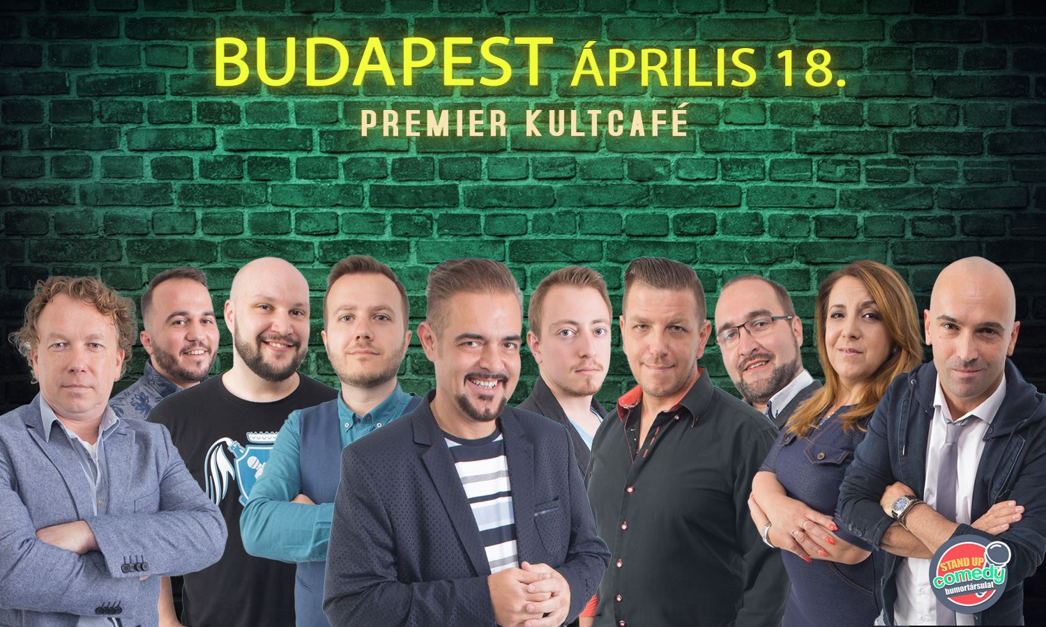 Stand Up Comedy Live - Nevetés kifulladásig Orosz Gyurival